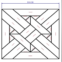 ДУБ ИНЖЕНЕРНЫЙ №4-70 МОДУЛЬНЫЙ ПАРКЕТ LAB ARTE
